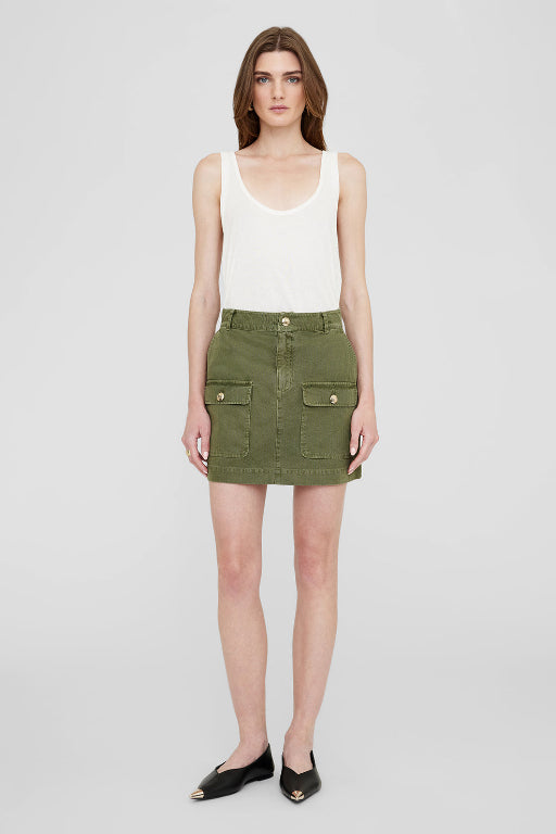 Aliza Skirt Army Green