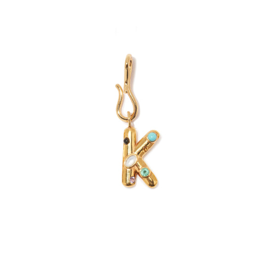 Confetti Letter “K” Mood Charm