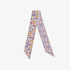 Floral patterned scarf on a white background