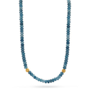 Berry Single Strand Necklace Ocean Jade