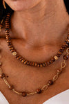 Earth Goddess Single Strand Neck