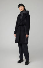 Soia & Kyo Black Wool Long Jacket