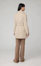 soia & kyo ivory wool wrap cardigan