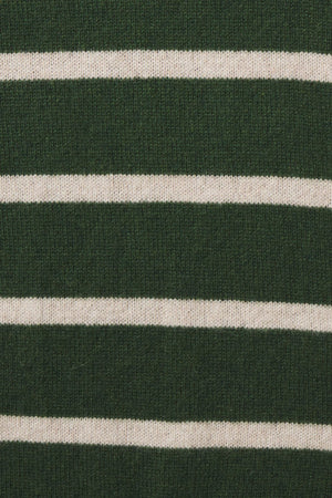 Ryann Sweater Green Stripe