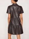 The Havana Vegan Leather Mini Dress