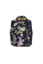 Floral patterned shirt on a white background
