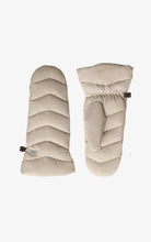 Soia & Kyo Beige Down Fleece Lined Mittens