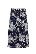 Floral patterned skirt on a white background