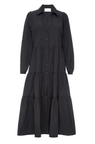 Brochu Walker Black Longsleeve Maxi Dress