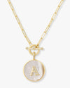 Love Letters Medallion Necklace