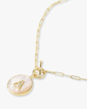 Love Letters Medallion Necklace