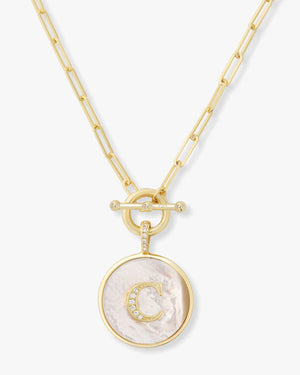 Love Letters Medallion Necklace