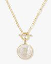 Love Letters Medallion Necklace