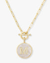 Love Letters Medallion Necklace