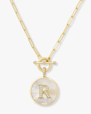 Love Letters Medallion Necklace