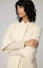 soia & kyo ivory wool coat