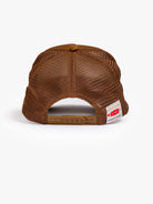 mother retro brown trucker hat