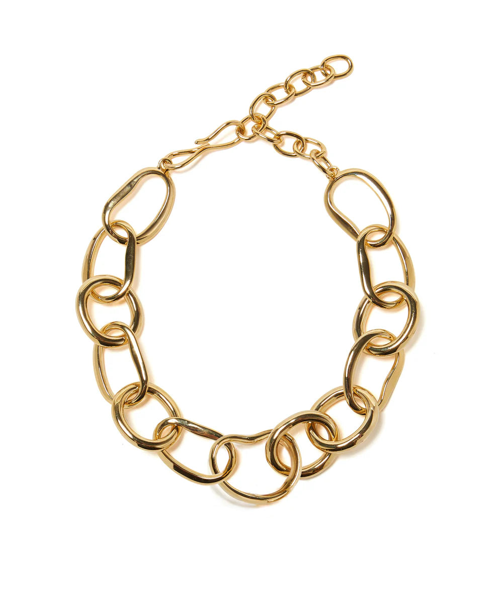 Lizzie Fortunato Porto Gold Chunky Chain