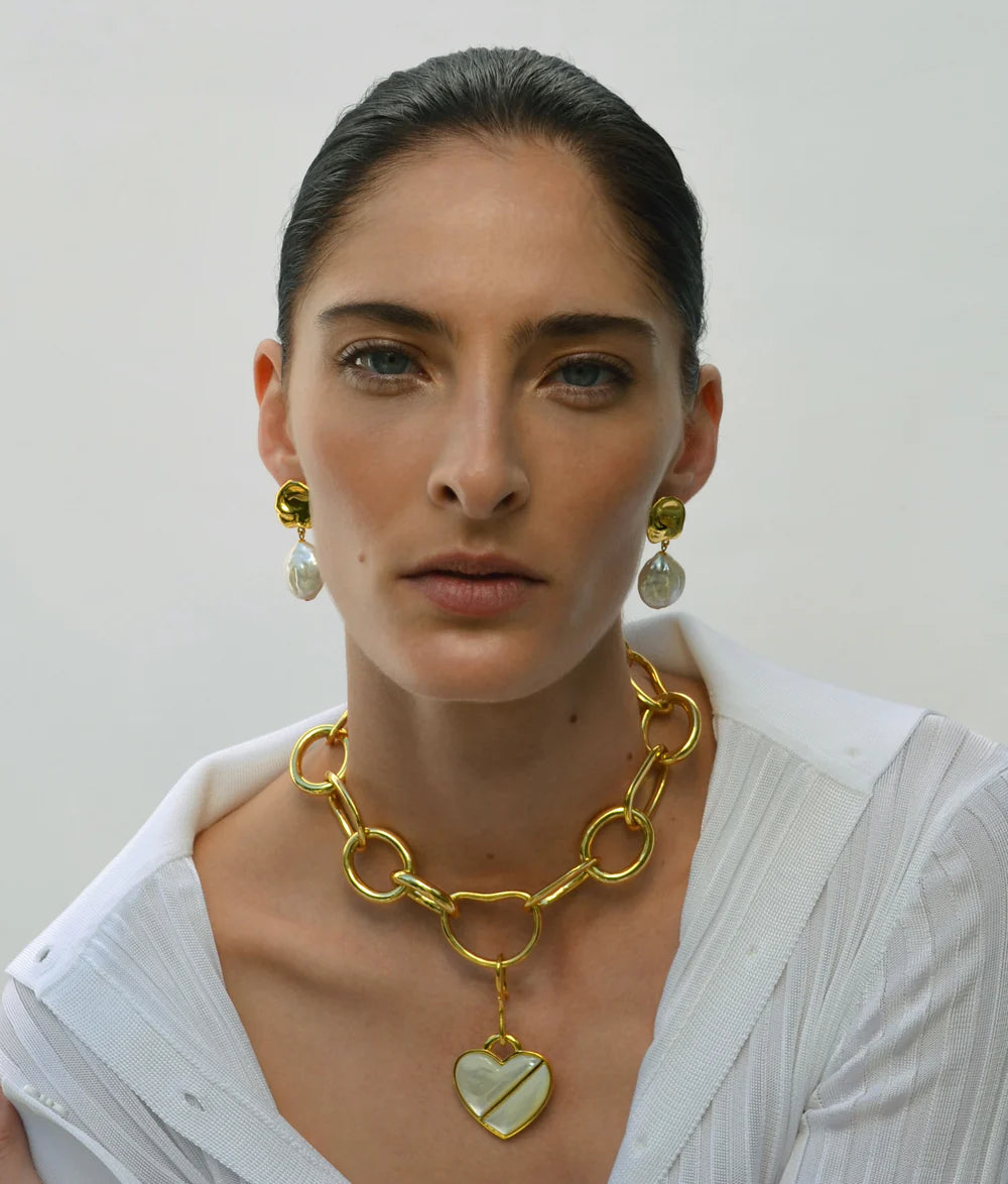 Lizzie Fortunato Porto Gold Chunky Chain