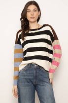 central park west striped sweater