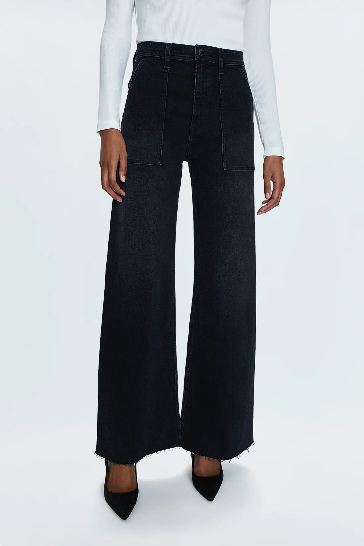 Pistola Wide Leg Dark Denim