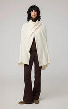 Soia & Kyo Knit Ivory Sweater Wrap