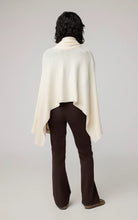 Soia & Kyo Knit Ivory Sweater Wrap