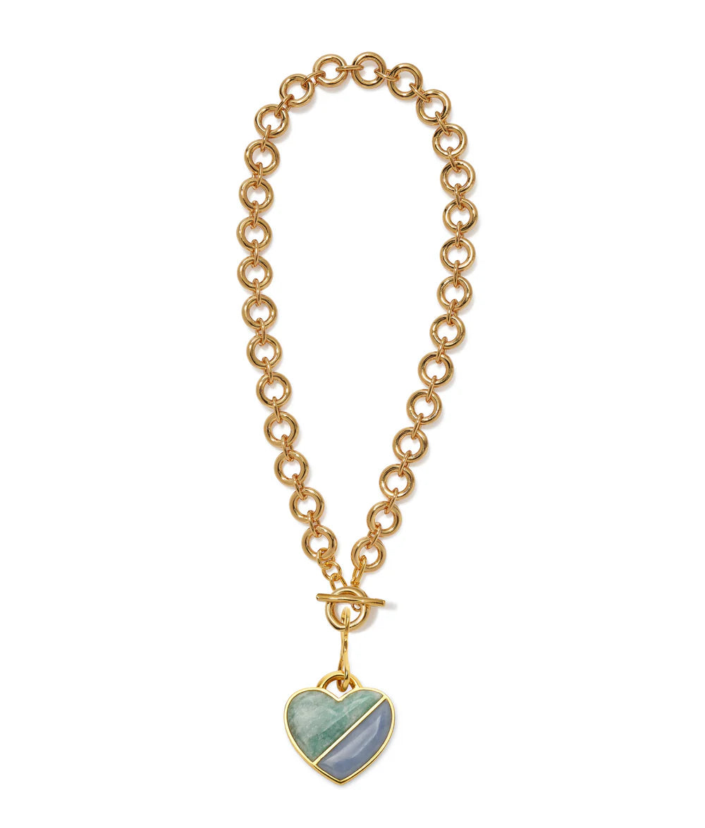 Lizzie Fortunato Gold Chunky Mood Necklace in Gold