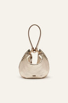 ba&sh metallic cross-body, shoulder bag, or handbag with removable strap