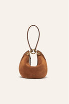 ba&sh metallic cross-body, shoulder bag, or handbag with removable strap