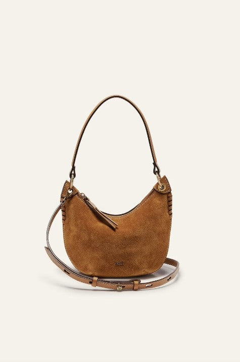 ba&sh metallic cross-body, shoulder bag, or handbag with removable strap