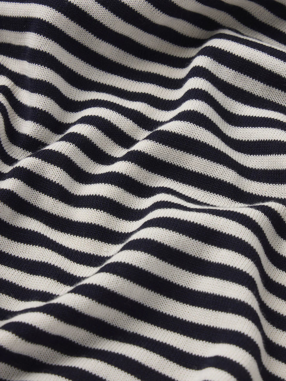 Black and white striped fabric pattern