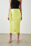 Adrienne Skirt - Chartreuse