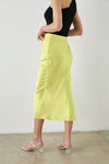 Adrienne Skirt - Chartreuse