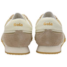 Pair of Gola sneakers shown from the back on a white background