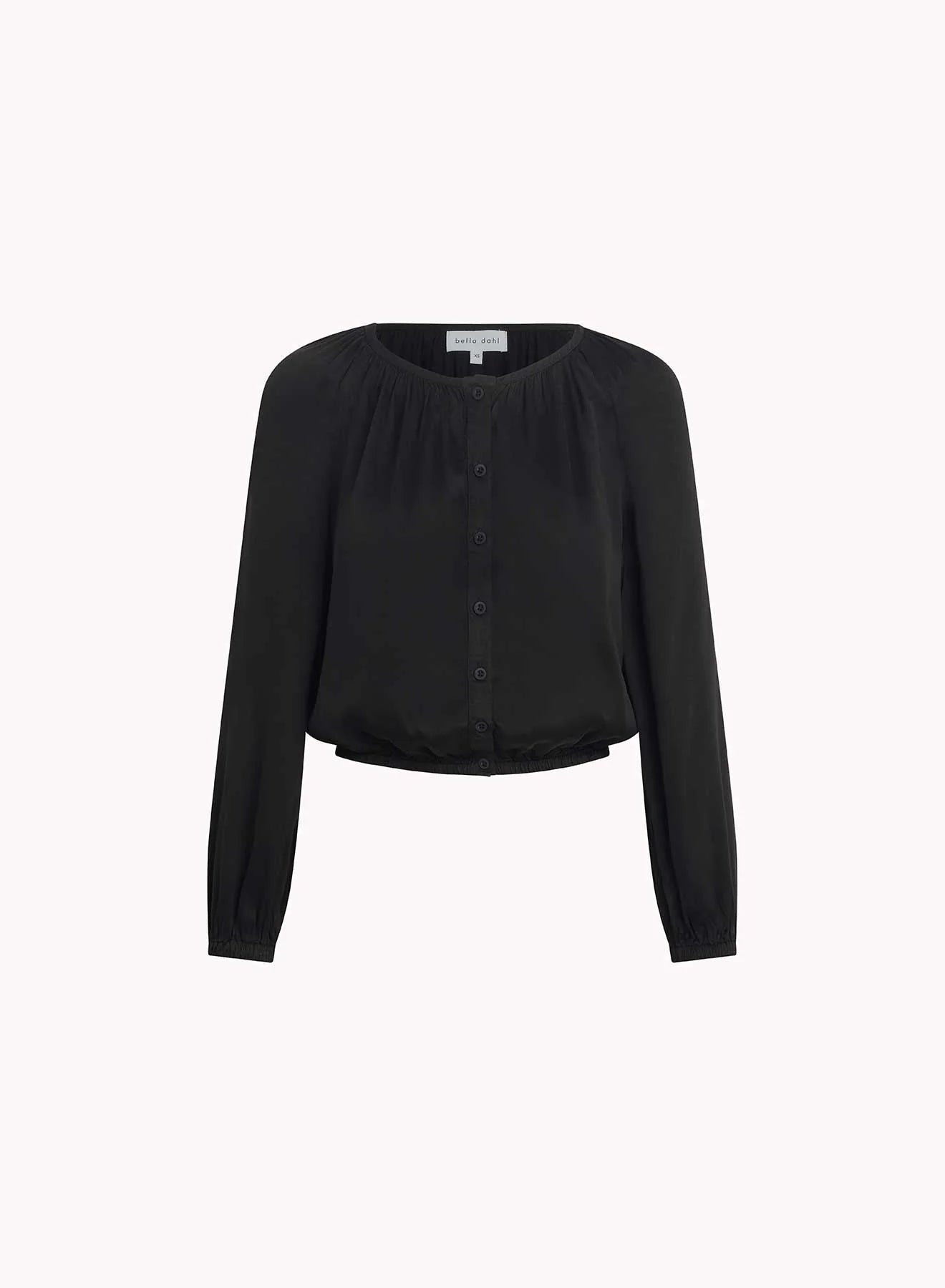 Bella Dahl Black Buttondown Shirt