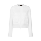 White long-sleeve shirt on a white background