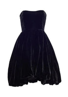 Veronica Dress Black Velvet Cara Cara