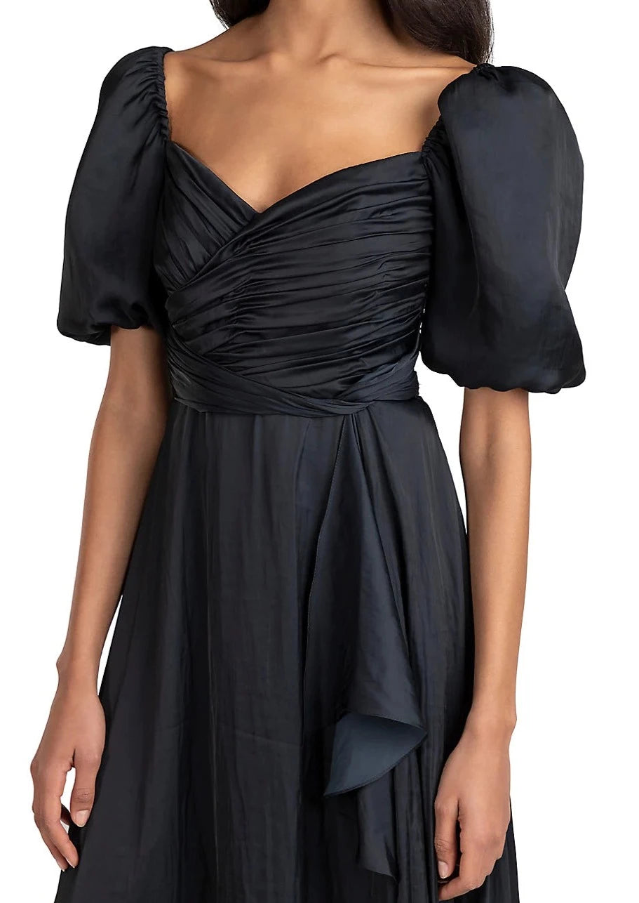 Zoe Dress Midnight Shoshanna