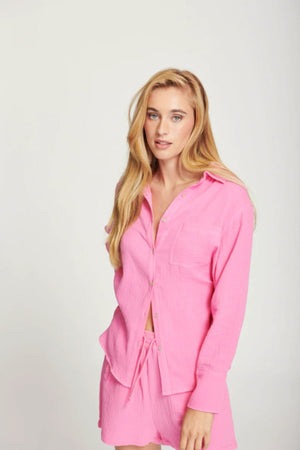 Zosia Shirt - Hot Pink